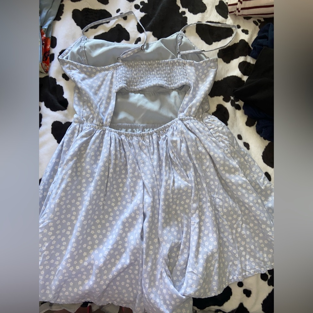 Baby blue romper